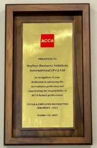 ACCA – Tutor & Employer Recognition Ceremony – 2025